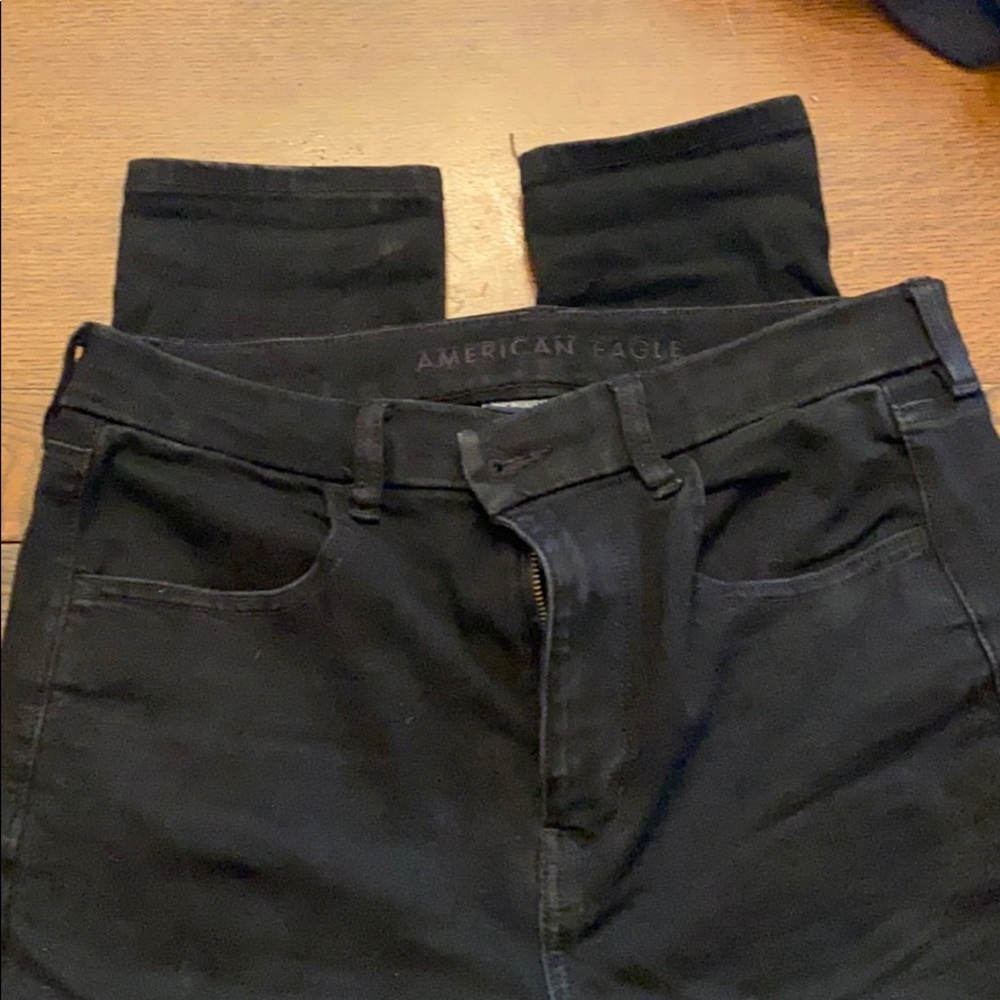 American Eagle Black Skinny Jeans
